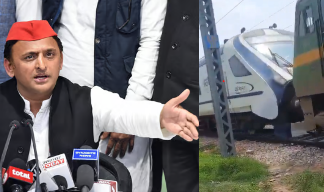 Vande Bharat Express: वंदे भारत रेल बनी धक्कामार रेल, अखिलेश यादव ने बीजेपी को घेरा