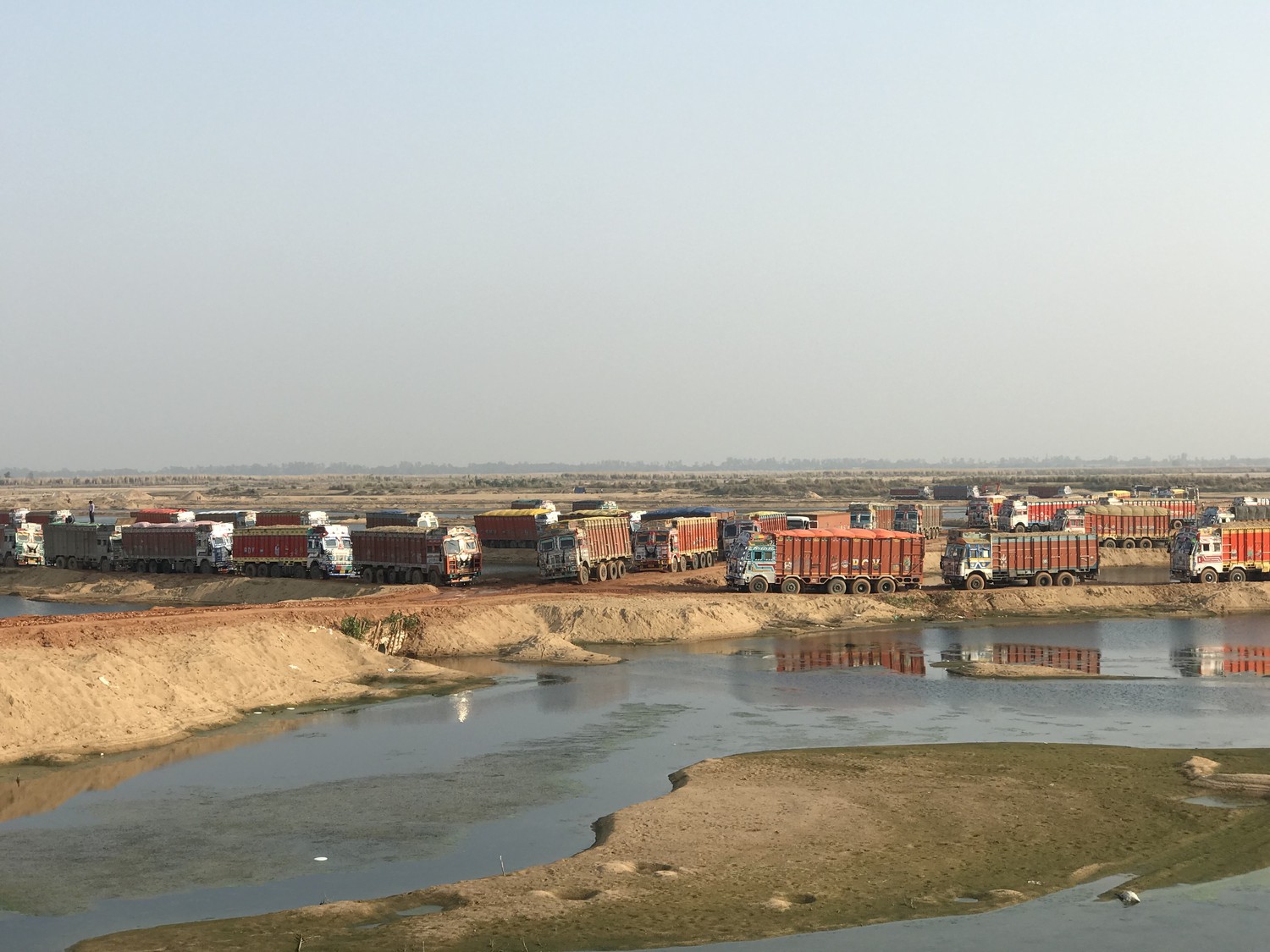 Illegal Sand Mining in Jhansi