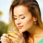 Drinking Green Tea