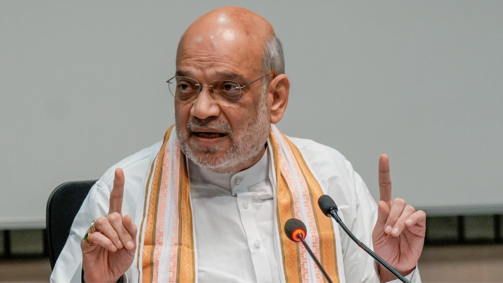 अमित शाह का हमला: क्या न्यायमूर्ति सुदर्शन रेड्डी नक्सलवाद के मददगार हैं? 2 Amit Shah