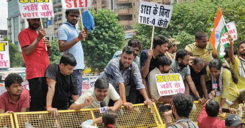 STET protest