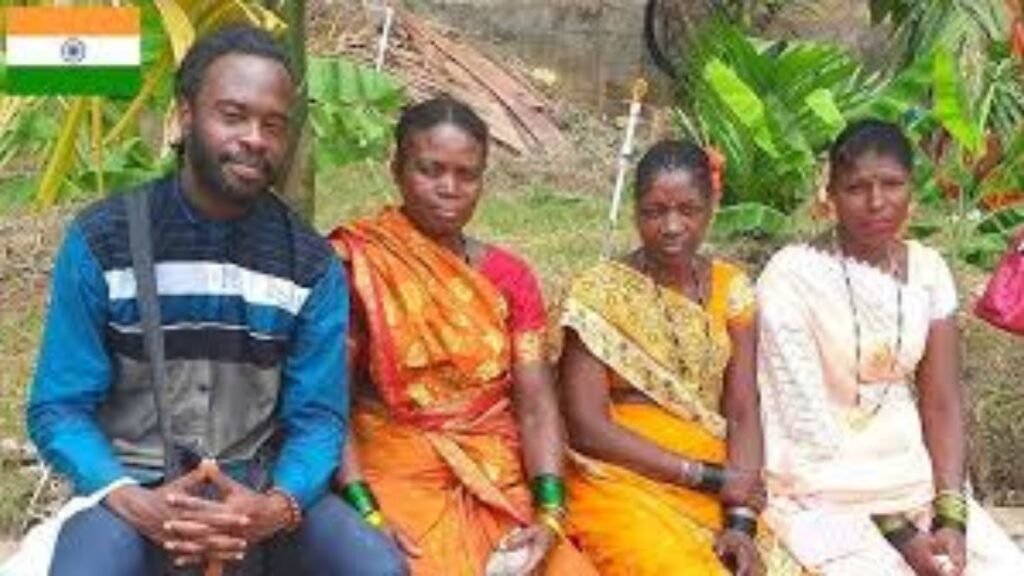 african in india