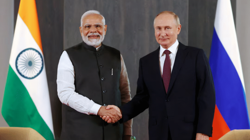 PM modi- putin