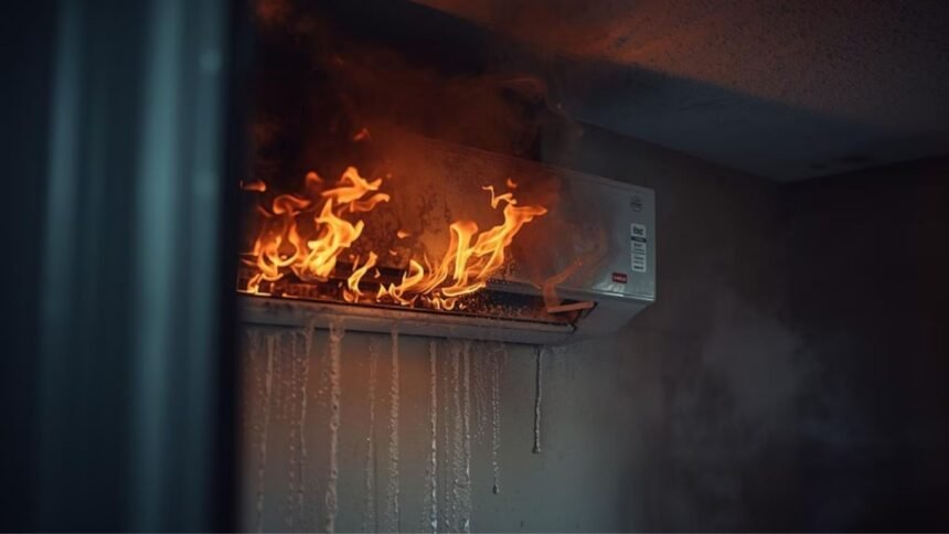 फरीदाबाद AC ब्लास्ट हादसा: धुएं में दम घुटने से तीन की मौत, बेटा गंभीर 1 फरीदाबाद AC ब्लास्ट हादसा