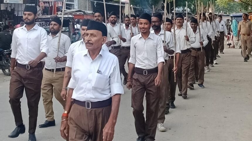 आरएसएस का पथ संचलन