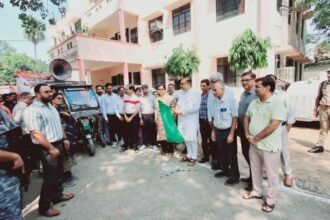 शहर विधायक ने संचारी रोग नियंत्रण एवं दस्तक अभियान की रैली को दिखाई हरी झंडी 6 शहर विधायक