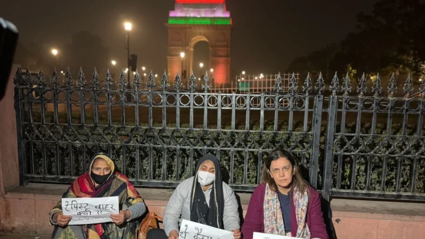 unnav rape case protest